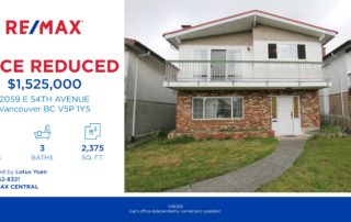 New Price - 2059 E 54TH AVENUE, Vancouver House for Sale