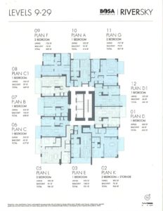 Floor Plate Riversky Preview