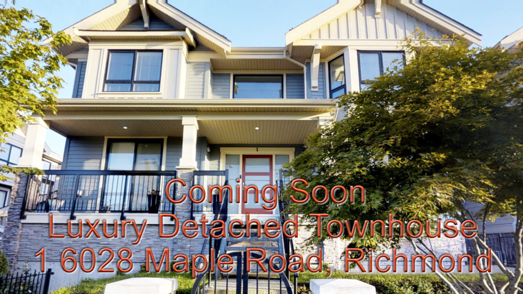 Richmond Luxury Detached Townhouse for Sale by Lotus Yuen PREC