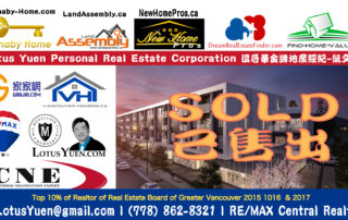 Burnaby Condo Assignment SOLD