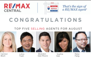 Top 5 Selling Realtor Aug 2019 with Lotus Yuen PREC