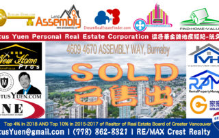 SOLD - 4609 4670 ASSEMBLY WAY Burnaby