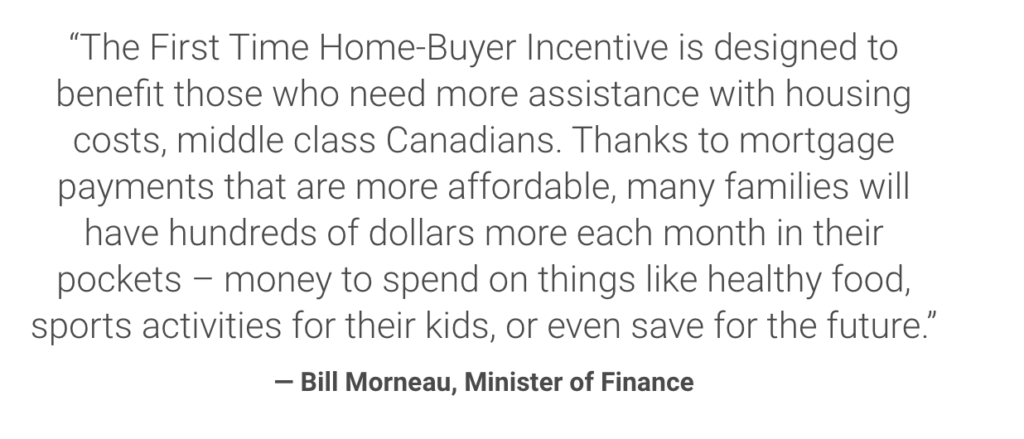 Middle Class Canadians to Buy their First Home