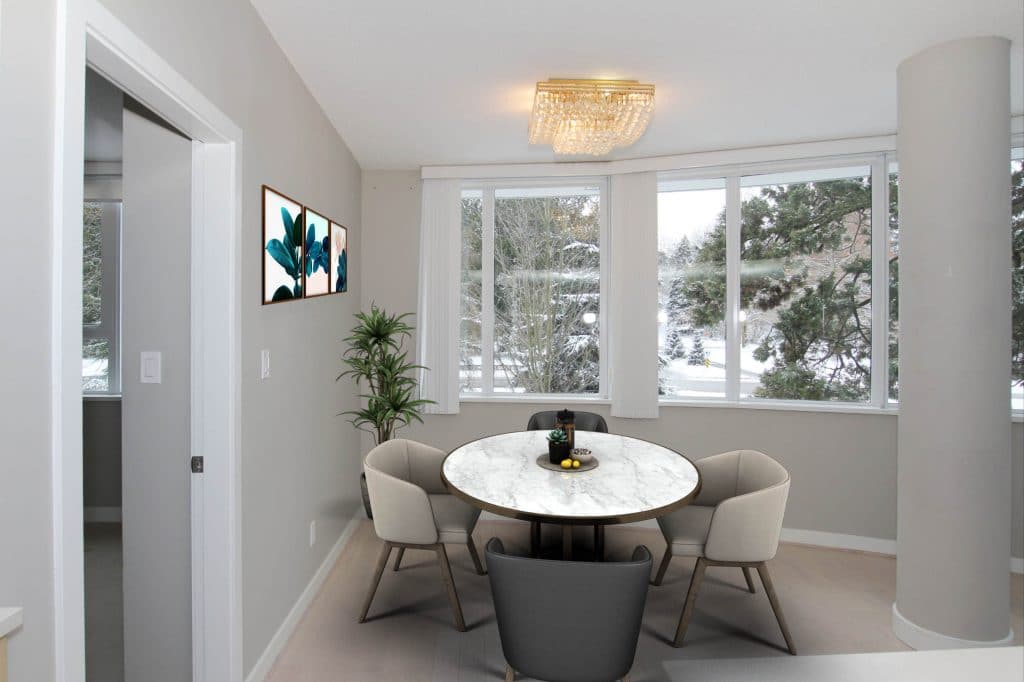 212 dining Virtual staging 1920