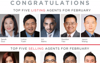 Top 5 Selling Realtor and Listing Realtor Feb2020 with Lotus Yuen PREC