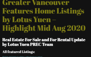Feature Listings 2020 Aug by Lotus Yuen