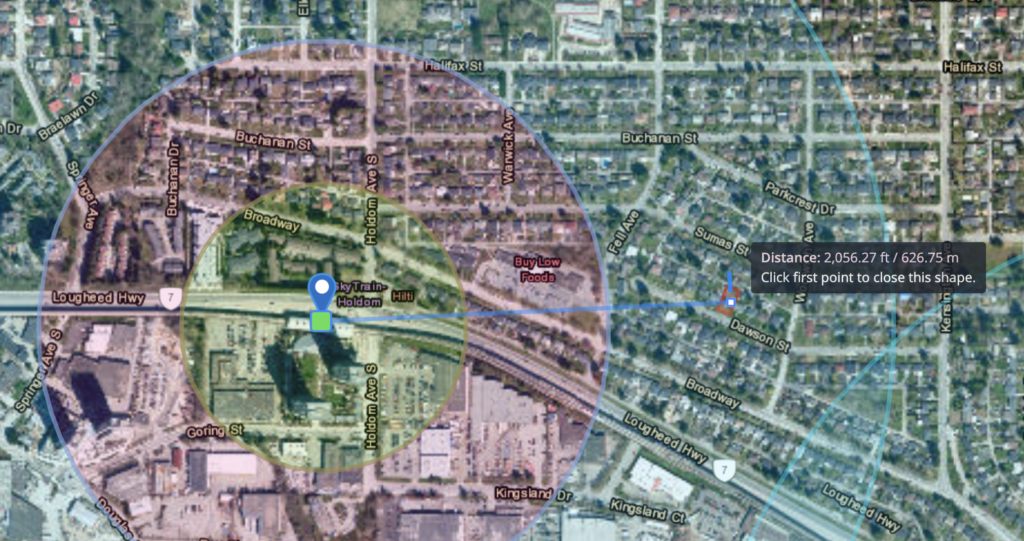 Tier 3 of the Transit-Oriented Development (TOD)