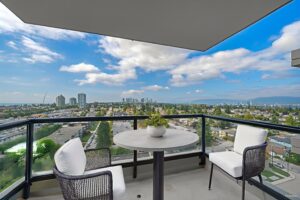 1502 7108 Collier St Burnaby - Balcony