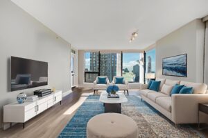 1502 7108 Collier St Burnaby - LivingRoom