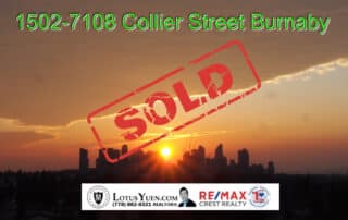1502 7108 Collier St Burnaby-Sunset SOLD 1920