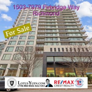 1503-7979 Firbridge Way Richmond - For Sale