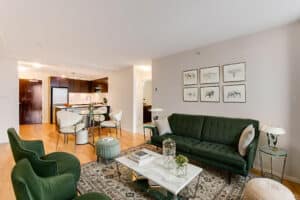 1503-7979 Firbridge Way Richmond - Living Room Dinning Room