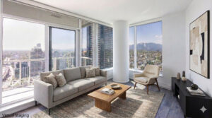 2609-1955 Alpha Way, Burnaby - Living Room