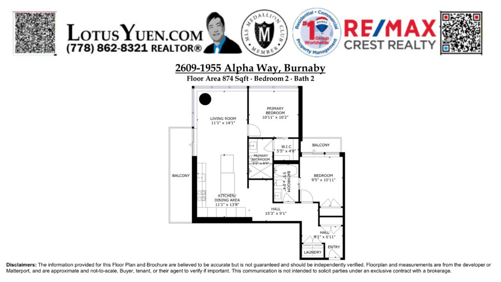 2609-1955 Alpha Way, Burnaby - Floorplan