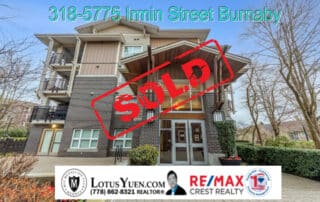 318-5775 Irmin St Burnaby - Sold 1920