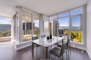 1805 520 Como Lake Ave Coquitlam - Dining - HYPH8477-HDR-Staged