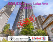 1805 520 Como Lake Ave Coquitlam - Sold 1920