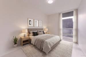 628 180 E 2nd Ave Vancouver - Bedroom - HYPH9528 - Staged