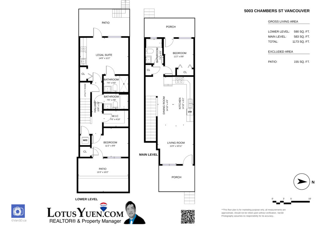 5003 Chambers St Vancouver - Floorplan