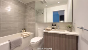 1406-3430 E Kent Avenue South Vancouver - Bathroom