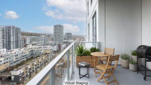 1406-3430 E Kent Avenue South Vancouver - Balcony