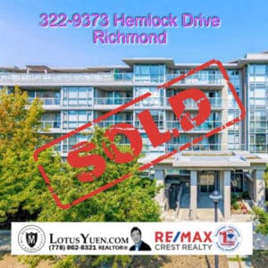 322-9373 Hemlock Drive Richmond - Sold 1