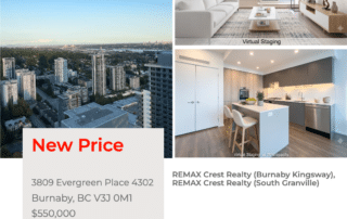 4302-3809 Evergreen Place Burnaby - New Price