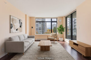 801 6351 Buswell St Richmond - Living Room